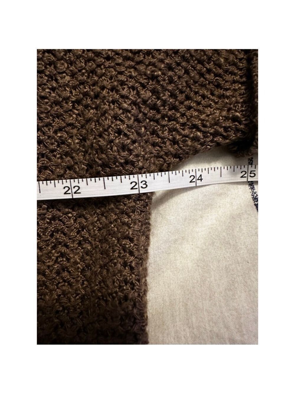 United States Sweater Brown V-Neck Sweater XL - Picture 6 of 7